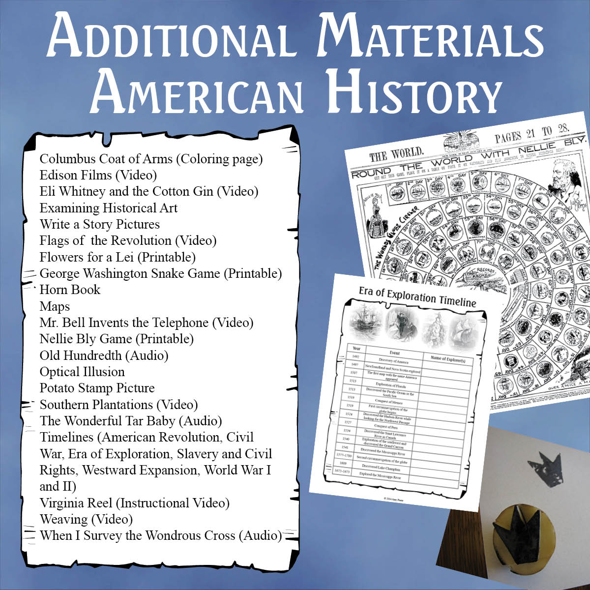 Additional Materials - American History (Downloads)